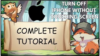 How To Turn Off iPhone Without Screen  Guide Glimpse [upl. by Asilej634]