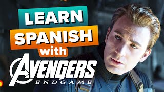 Learn Spanish with Movies Avengers Endgame [upl. by Gigi]