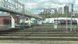 Pendolino S 960 junan lähtökuulutus Helsinkiin [upl. by Reinke]