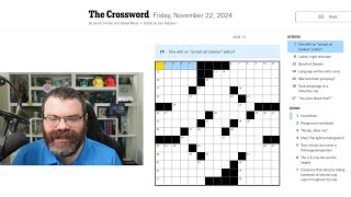 Learning Crossword Week 28  NYT Crossword Friday Nov 22nd 2024 [upl. by Gilboa]