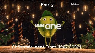 Every BBC One Christmas Ident 19672020 [upl. by Lucita]