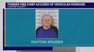 Former Johnson City fire chief accused of vehicular homicide [upl. by Highams]