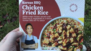 Chef Esther Choi quotKorean BBQ Chicken Fried Ricequot Meal Review [upl. by Obediah139]