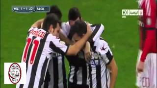 Ac Milan vs Udinese 21 20132012 HD Mario Balotelli Debut [upl. by Ietta]