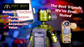 FatBoy Tripods  All Three Models amp Ball Head Review  Best Shooting Tripods Weve Ever Tested [upl. by Tosch]