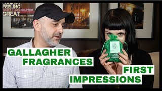 Gallagher Fragrances First Impressions 🍀🍀🍀🍀🍀🍀 [upl. by Htederem]