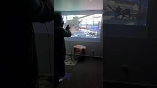 Time Crisis 4 PS3 Projector Gameplay [upl. by Ayrotal]