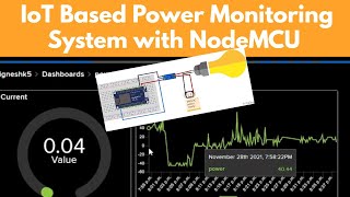 IoT based Power Monitoring System with ESP8266 on Adafruit IoT Cloud [upl. by Nahsab]