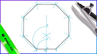 How to draw an Octagon [upl. by Sitelc]