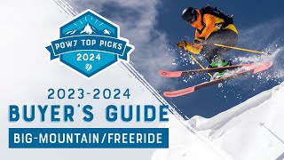 Best BigMountain and Freeride Skis of 20232024  Powder7 Buyers Guide [upl. by Willie]