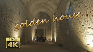 Domus Aurea The Golden House of Nero Rome  Italy 4K Travel Channel [upl. by Ennasus559]