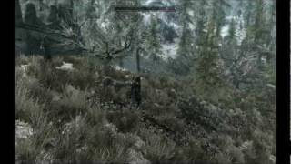 Skyrim Barbas Pushing Me Around [upl. by Inahteb361]