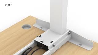 Electric Height Adjustable Desk Installation Guide [upl. by Tynan]