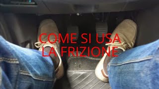 Come si usa la frizione AUTOSCUOLA MANTICA [upl. by Heise52]