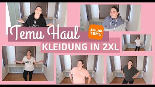 TEMU TRY ON HAUL GRÖßE 2XL Fräulein Jasmin [upl. by Assetnoc]