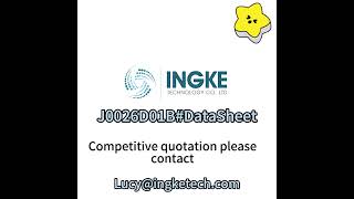 J0026D01B DataSheet ingketechcom [upl. by Hackathorn]