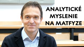 Ľudovít Ódor a analytické myslenie na matfyze [upl. by Placidia]