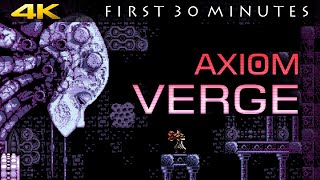 PC Axiom Verge 4K 60 FPS Gameplay [upl. by Notlehs]