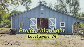 Low Profile Barn  Lovettsville VA [upl. by Gunar]