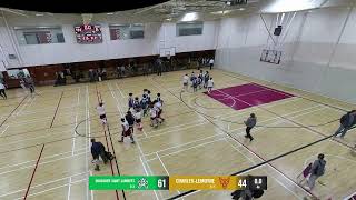 Basketball Benjamin Masculin D2  CharlesLemoyne VS Durocher SaintLambert  20240208 [upl. by Yednil]