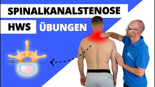 Spinalkanalstenose HWS  3 Übungen für zu Hause SOFORT anwendbar [upl. by Ellehcram]