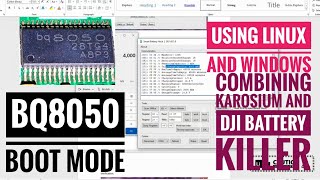 quotUnlocking BQ8050 Boot ROM with CP2112 Windows amp Linux Methodquot Laptop battery data retrieval [upl. by Herschel118]