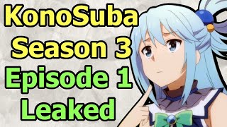 The Newest KonoSuba Episode just leaked and it’s AWESOME [upl. by Brittain]