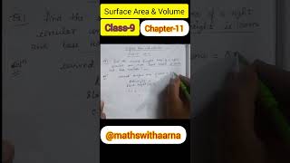 find the curved surface area of a right circular cone whose slant height is 10cm and base radius is7 [upl. by Asle]