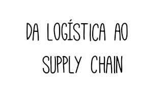 Conversando sobre Logística  Da Logística ao Supply Chain [upl. by Ydisac]