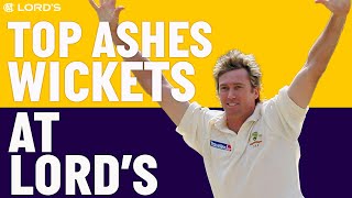 The TOP Ashes Wickets at Lords Since 2000  England v Australia  Lords [upl. by Ecilahs]