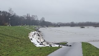 Angespannte Hochwasserlage an der Ruhr [upl. by Sakhuja98]