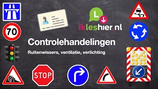 Controlehandelingen Ruitenwissers praktijkexamen auto CBR [upl. by Siuraj]