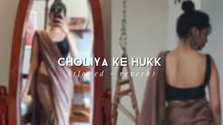 Choliya ke hukk Raja ji  bslowed amp reverb  slowedandreverb music musicvideo bhojpuri [upl. by Acirehs]