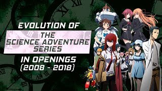 Evolution of the Science Adventure Series in Openings 20082018 [upl. by Eedia]