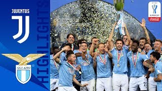 Juventus 13 Lazio  Lazio Beat Juve to Win Supercup  CocaCola Supercoppa 1920  Serie A TIM [upl. by Schroer]