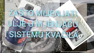 ZAMJENA ULJA U MJENJAČU POPRAVAK KVAČILA OPEL VAUXHALL ASTRA H CHANGE GEARBOX OIL AND CLUTCH REPAIR [upl. by Even249]