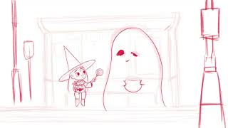 Art Timelapse Cody the Ghost by Aveline Stokart [upl. by Ludwog244]