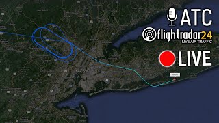 John F Kennedy International Airport  LIVE ATC COMMUNICATIONS [upl. by Yerot]