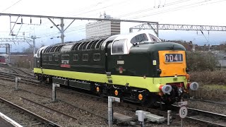 Fantastic Morning At Crewe 30124 RailAdventure HST on MerseyRail 777 Drag Deltic D9000 Avanti 805 [upl. by Siraf431]