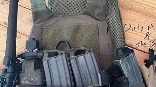 Ferro Concepts Slickster plate carrier setup TRexarms cummerbund GP pouch minuteman m4 ar [upl. by Aiekat]