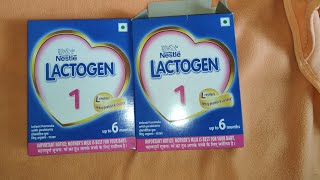 Lactogen 1 baby milk powder from 06 months Formula milk lactogen trending viral milkpowder yt [upl. by Aehsat819]