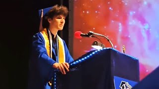 Valedictorian Gives Speech Hours After Fathers Funeral [upl. by Christen491]