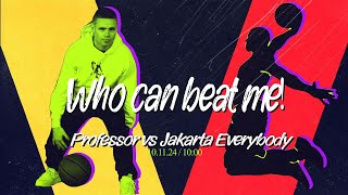 Professor vs Jakarta Everybody  Basketball  Streetball 2024 [upl. by Ynehpets]