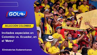 Colombia vs Ecuador EN VIVO HOY novedades en el estadio Metropolitano [upl. by Piero]