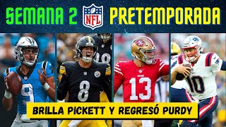 Resumen ¿Qué pasó en Semana 2 de Pretemporada  NFL 2023 [upl. by Cavuoto]