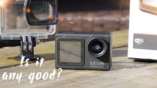 Dual Screen Action Camera 4K SJCAM SJ8 Unboxing and Review of a Cheap Action Camera [upl. by Dumah]