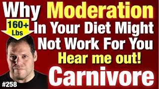 Moderation doesn’t work for everyone carnivore abstainer moderation [upl. by Haleehs992]