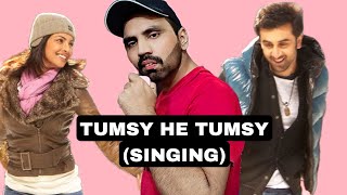 Tumsy he Tumsy Singing  Anjana Anjani movie singing [upl. by Sowell]