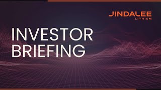 Jindalee Lithium Investor Briefing Webinar 5th July 2024 [upl. by Butcher]