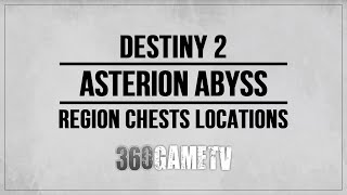 Destiny 2 All Asterion Abyss Region Chests Locations Europa Region Chests Locations Guide [upl. by Restivo]